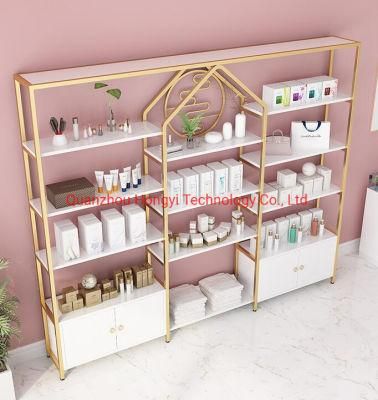 New Design Retail Shop Beauty Display Floor Stands Supermarket Store Furniture