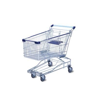 Excellent Quality Best Price 150L Asian Shopping Cart Supermarket Trolley