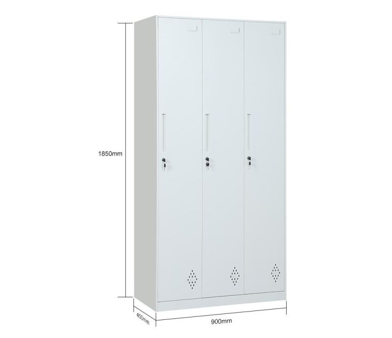 Dressing Room Metal Cabinet Wardrobe Clothes Locker