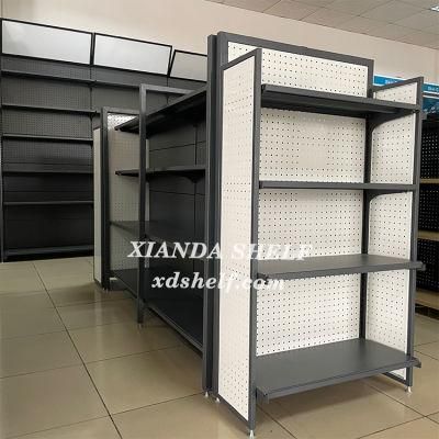 Used Supermarket Price Collapsible Stand 900L *350d *1350h (mm) Steel Display Shelf