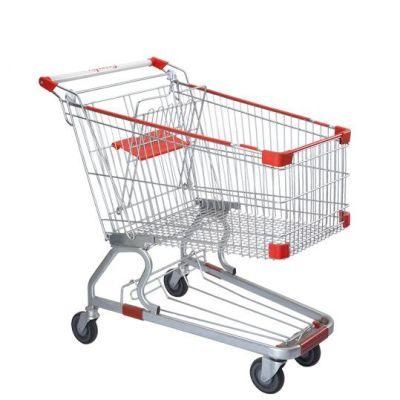 Customized High Capacity German Metal Shopping Cart Trolley