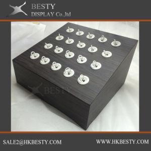 Ring Counter Top Ring Display Case From Fireproof Material