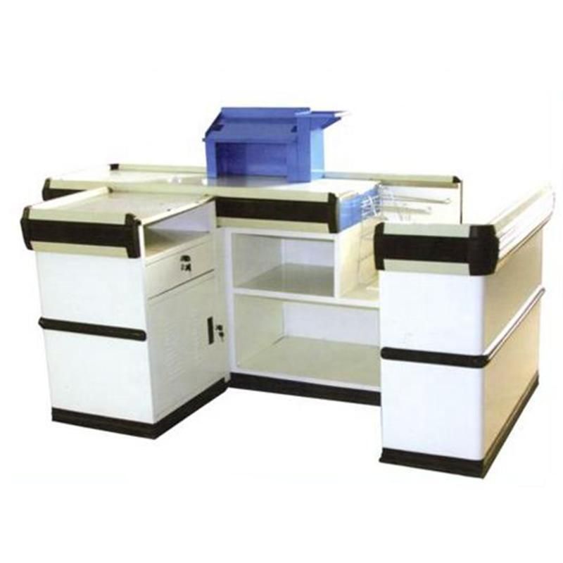 High Grade Store Equipment Cash Counter Cashier Desk