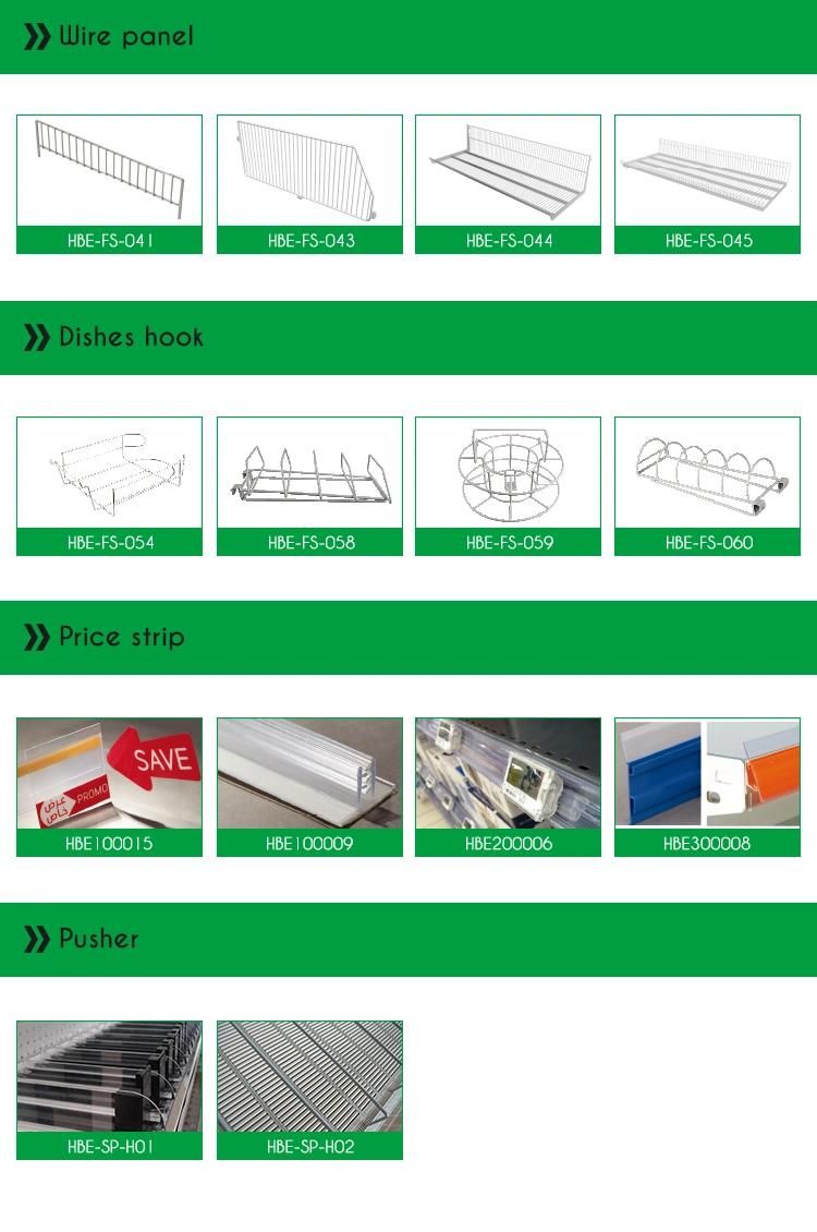 Island Type Double Sided Wire Mesh Size Customized Supermarket Equipment