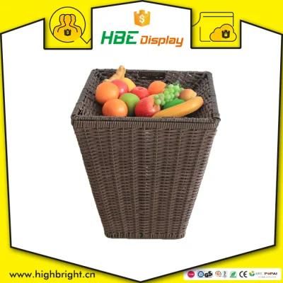 Handmade Custom Size Fruit Wicker Storage Basket
