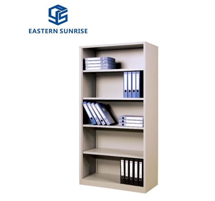 Factory Wholesale Melamine Steel Bookcase Cupboard Filing Cabinet Bookshelf