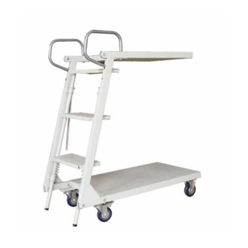 New Style Steel Ladder Truck for Supermarket and Factory Yd-062 for Sale