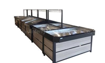 Supermarket Furniture Fruit and Vegetable Display Rack Shopping Mall Vegetable Stand
