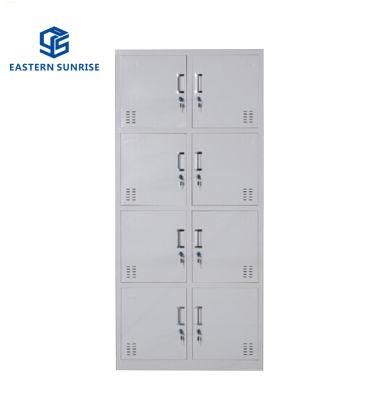 Home/School/Staff Storage Steel Locker with 8 Doors