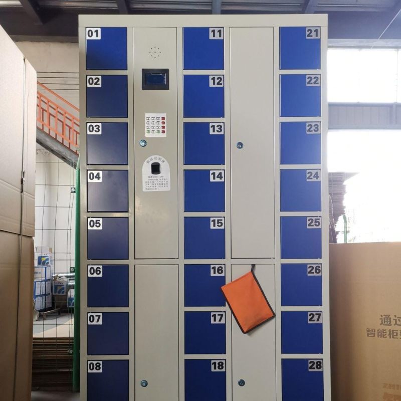 Hot Sale Electronic Lockers Smart Parcel Locker Cabinet English System Can Be Customized