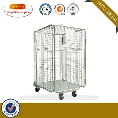 Supermarket Shopping Trolley/Shopping Cart/Chromed Hand Trolley 100L