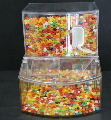 Plastic Candy Bin with Scoop for Supermarket and Store
