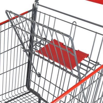 240L American Style Steel Supermarket Shopping Trolley Cart for Sale