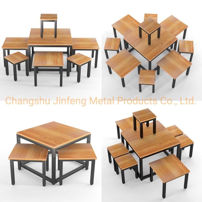 Supermarket Stand Shopping Mall Wooden Combination Display Racks