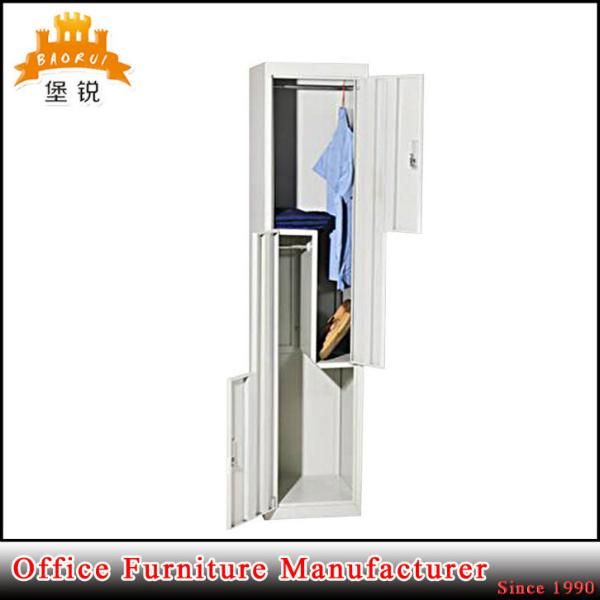 Fas-015 Metal Z Shape Door Small Hostel Cabinet Steel Lockers for School