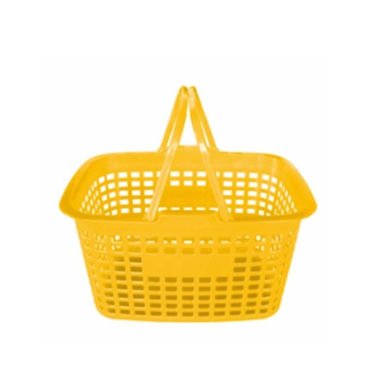 Wholesale Supermarket New PP Material Plastic Hand Shopping Basket