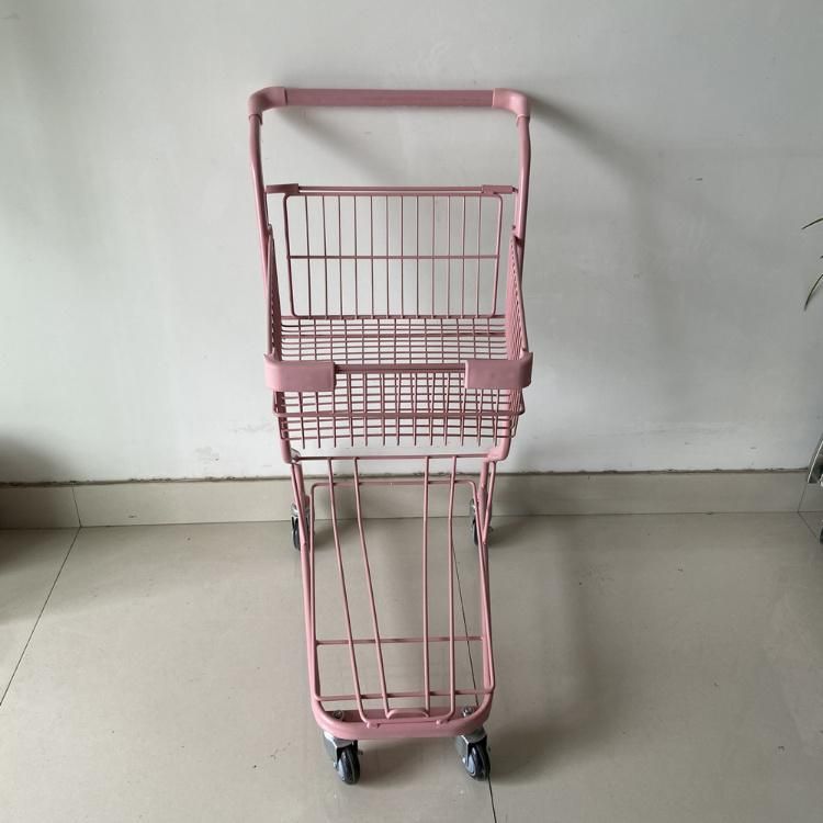 Hot Sales Cheap Price Basket Trolley Shopping Basket Trolley Cart