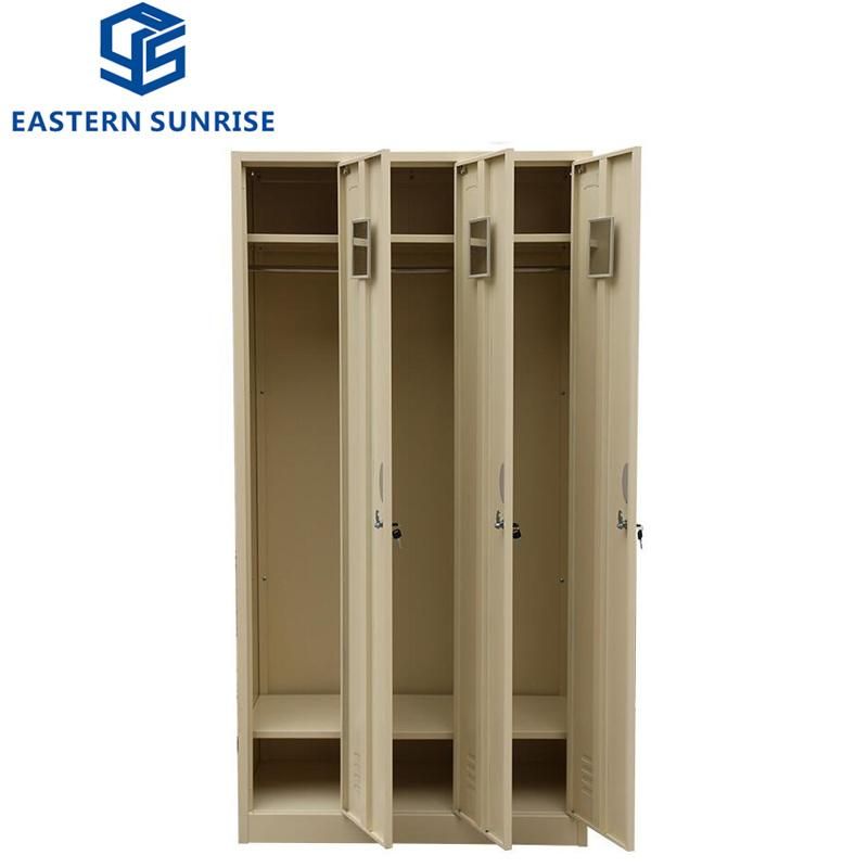 Steel Double Door Cloth Wardrobe