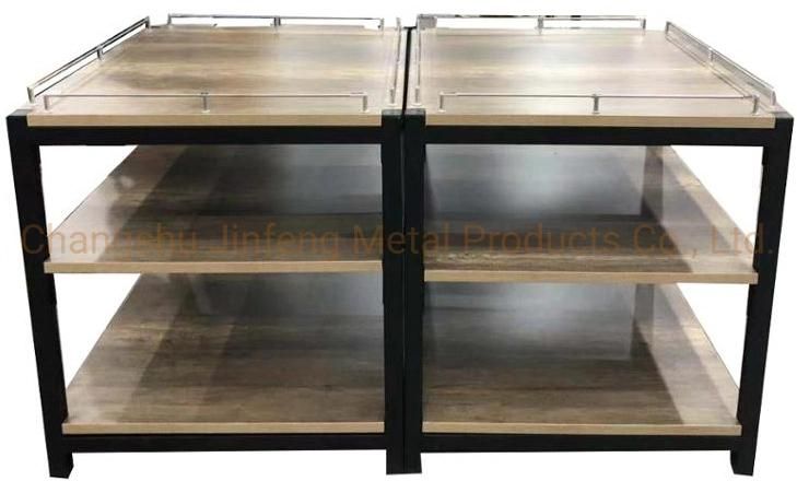 Supermarket Exhibition Shelf Promotion Booth Counter Bable Top Display Shelves