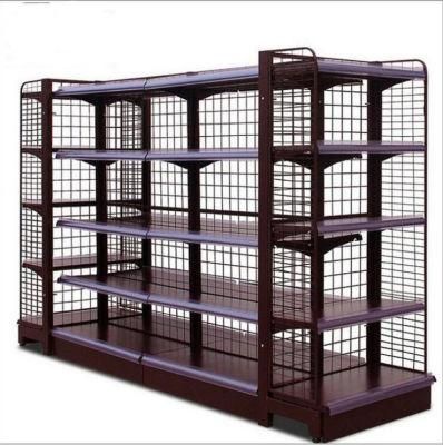 Wire Mesh Supermarkt Shelving