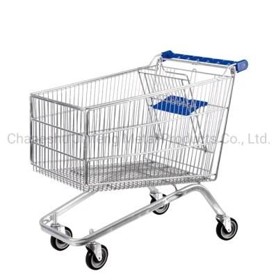Supermarket Equipment Metal Shopping Carts Trolleys Jf-T-011