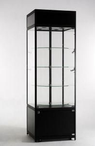 2015 China New Design Hot Sale Factory Price Standing Glass Display Cabinets
