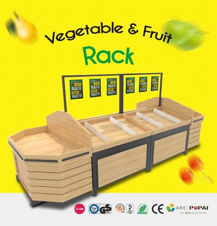 Supermarket Equipment Fruits and Vegetable Rack Stand