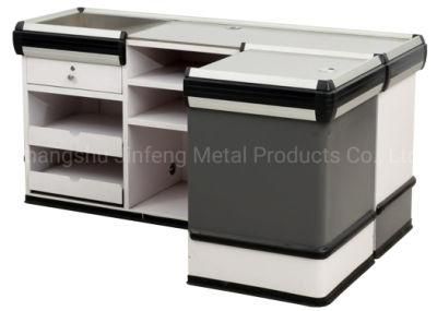 Supermarket Equipment &amp; Store Fixture Cashier Desk Checkout Counter