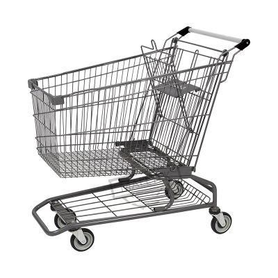 Nice Selling Zinc with Powder Coating American Grocery Trolley