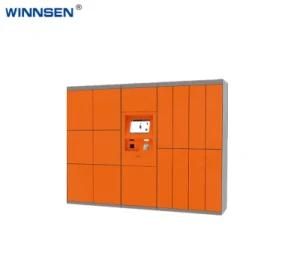 Intelligent Mail Parcel Delivery Locker Electronic Steel Clothes Locker with Barcode Scanner