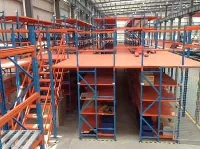 Heavy Duty Steel Structure Mezzanine Floor Platform for Industrial Warehouse Storage Racking