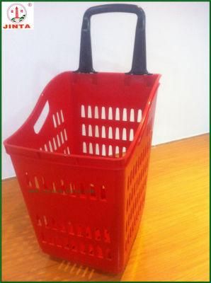 Factory Made Plastic Shopping Baskets with Handle