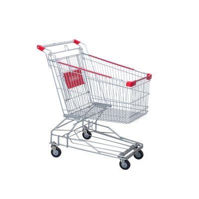 Factory Best Price 210L Metal Shopping Cart Supermarket Trolley