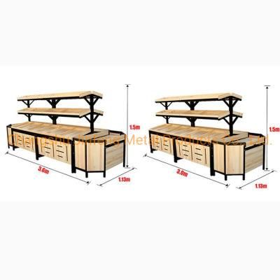 Supermarket Vegetable Shelf Rack Display Shelf Display Stand for Fruit