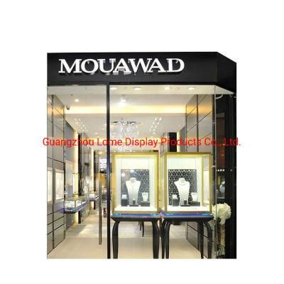 Jewelry Store Glass Display Showcase for Sale Jewelry Display Cabinet Jewels Mall