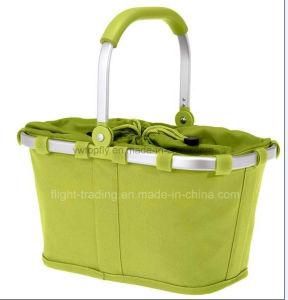 Multifunctional Supermaket Collapsible Shopping Basket for Travel Picnic Camping