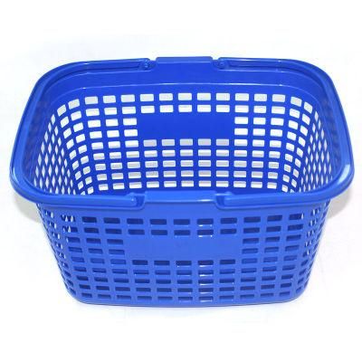Double Handle Plastic Basket for Sale