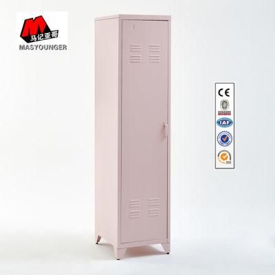 Girls Pink Metal Bedroom Use Clothes Tier Locker