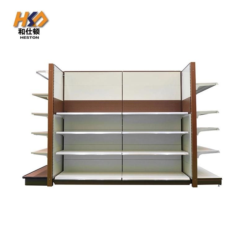 Manufacturer Promotion Single Side Double Side Gondola Shelving Display Stand Racking