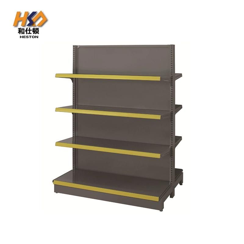 Grocery Store Rack 4 Layers Supermarket Gondola Shelves System Equipment Shelf