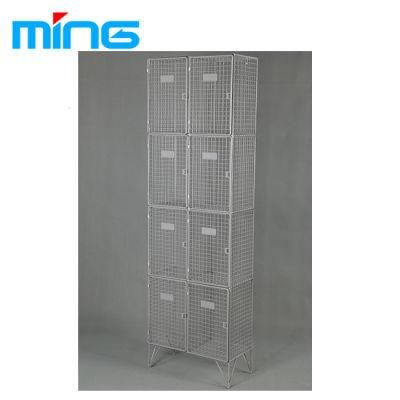 8 Doors Room Furniture Metal Cabinet Door Locker