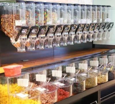 Ecobox Dispensadores De Cereales Snack Coffee Bean Candy Nuts Grains Bulk Food Dry Food Dispenser for Shops