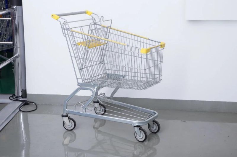 Best Selling 150L American Style Shopping Model-D Trolley for Supermarket