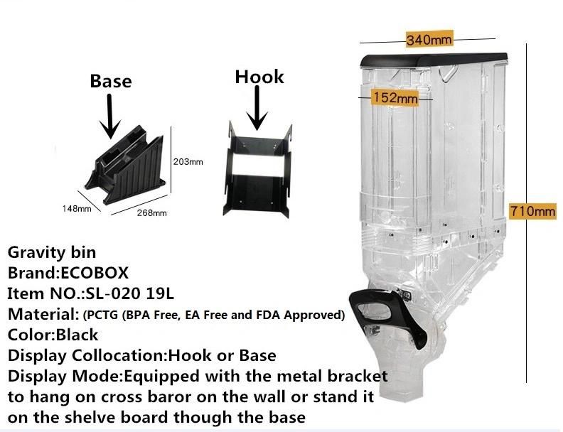 China Manufacturer Wholesale Large Candy Dispenser