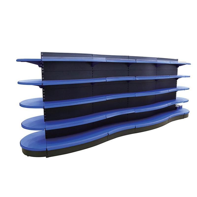 New Dividers Design for Fruit 4-Layer Used Supermarket Shelf