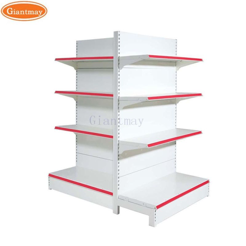 Giantmay Commercial Steel Gondola Shelving for Sale Grocery Supermarket Display