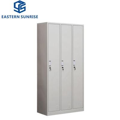 Cheap Steel Cloth Locker with 3 Door