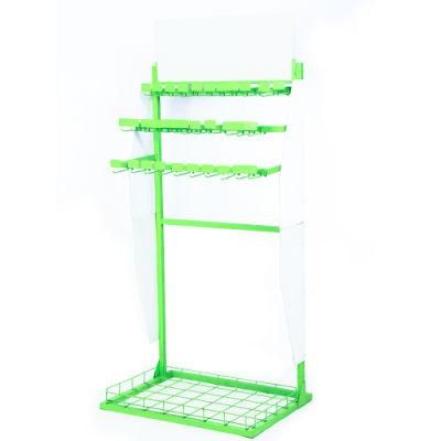 Upright Standing Wire Hook Display Rack