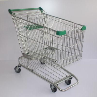 210L American Quality Guarantee Supermarket Shopping Cart