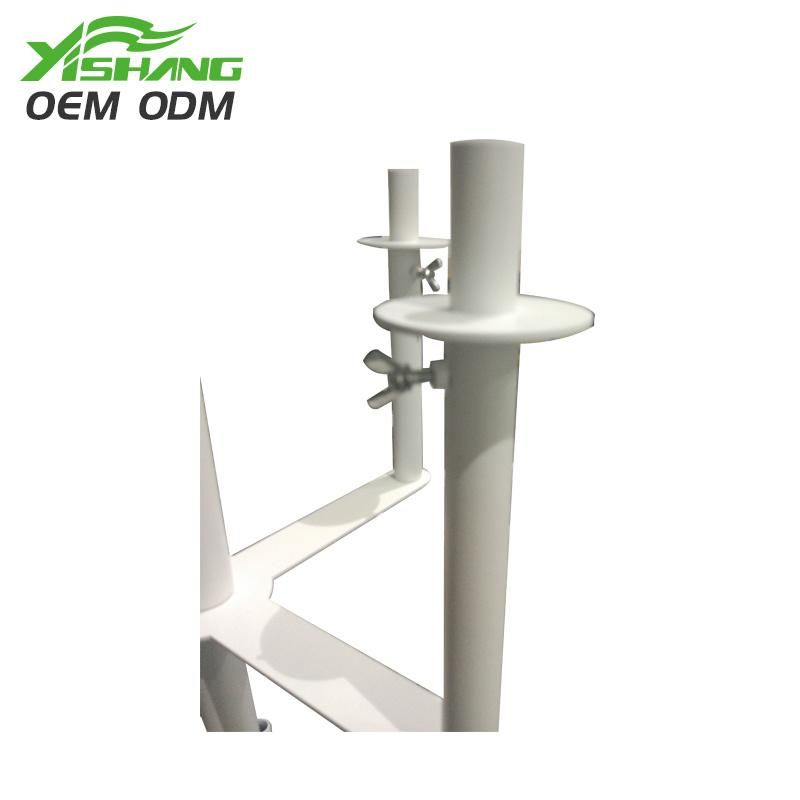 Professional Custom White Removable Metal Wig Display Stand